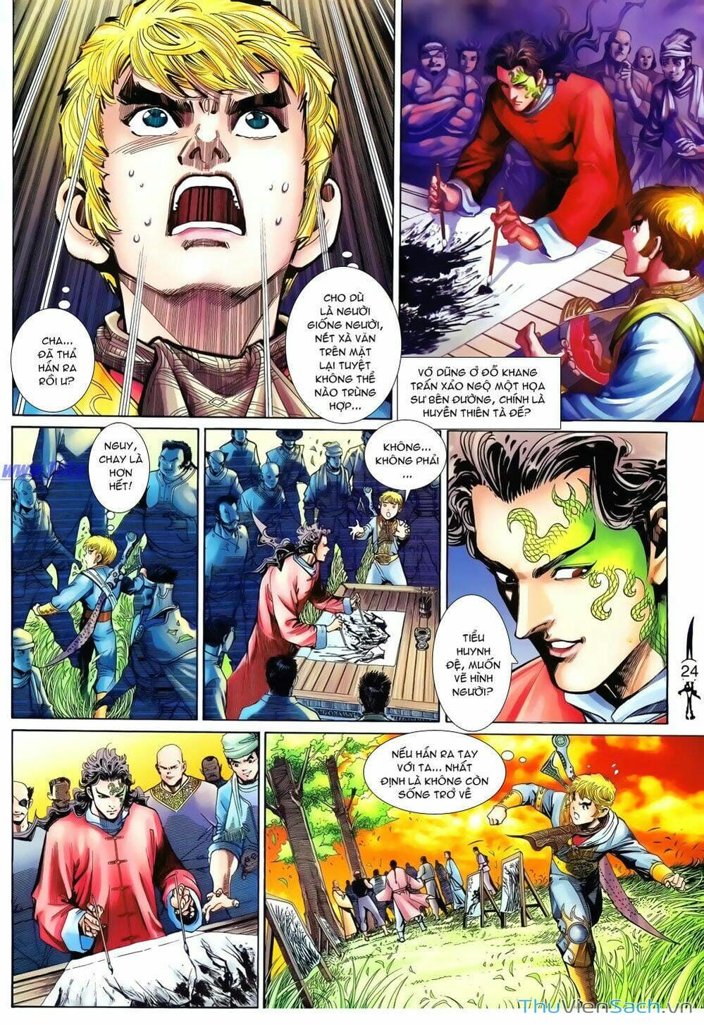 Truyện Tranh Thần Binh Huyền Kỳ 2 trang 2