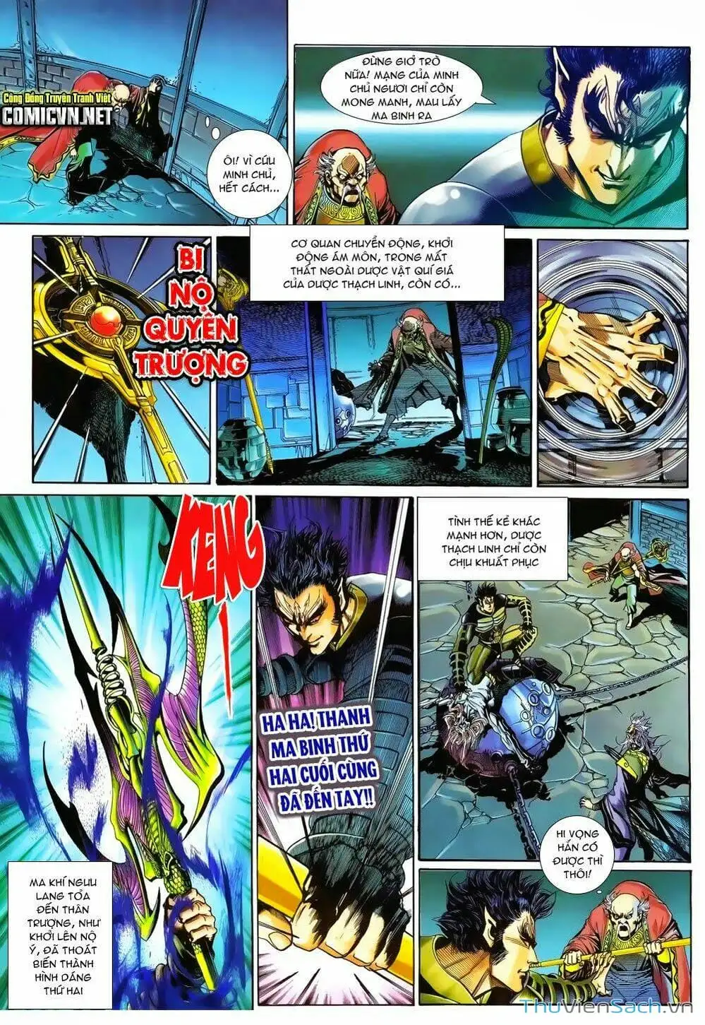 Truyện Tranh Thần Binh Huyền Kỳ 2 trang 2