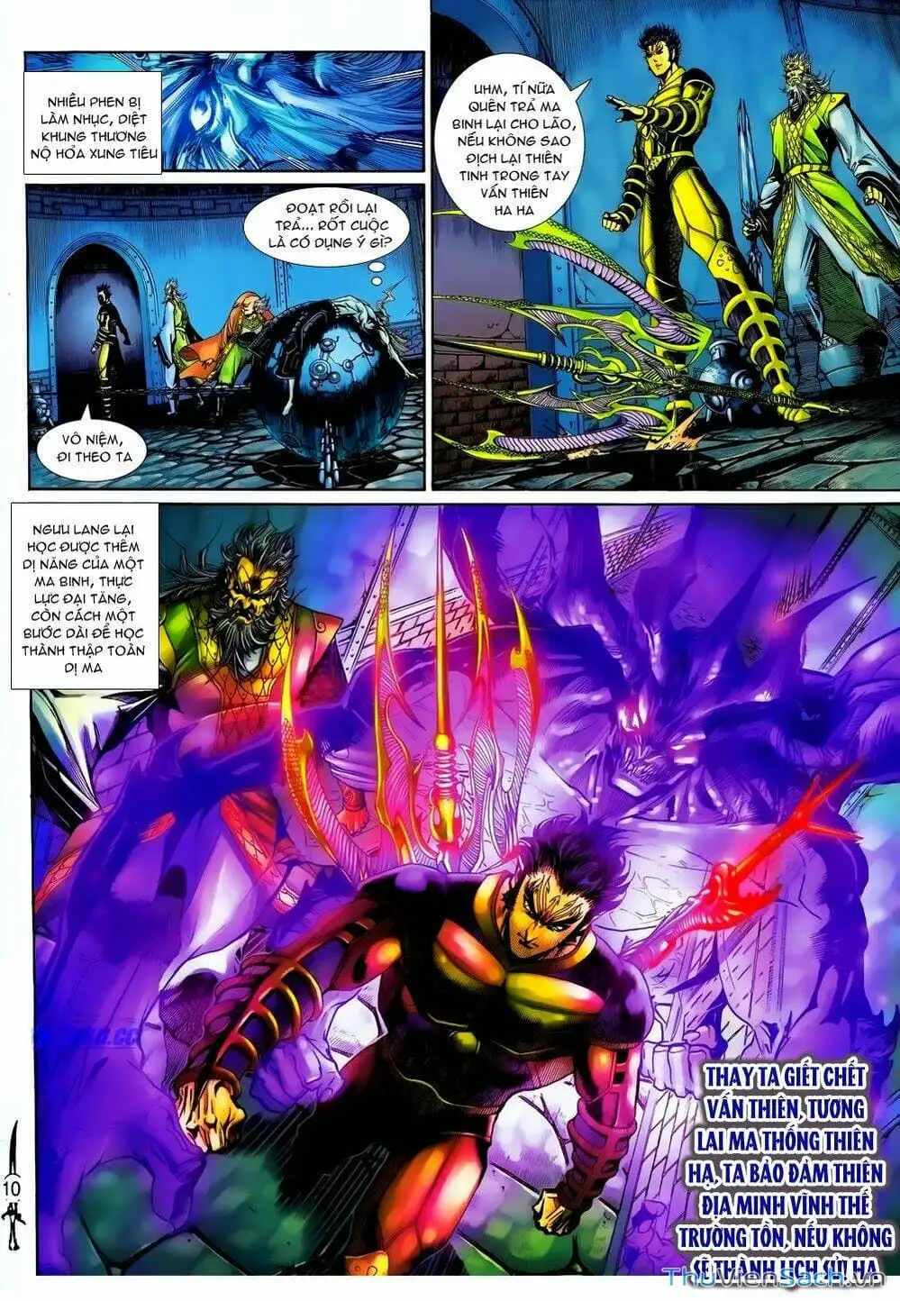 Truyện Tranh Thần Binh Huyền Kỳ 2 trang 2