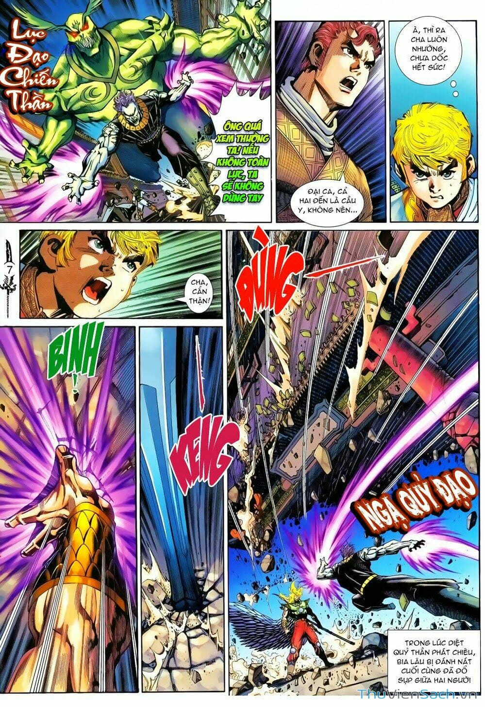 Truyện Tranh Thần Binh Huyền Kỳ 2 trang 2