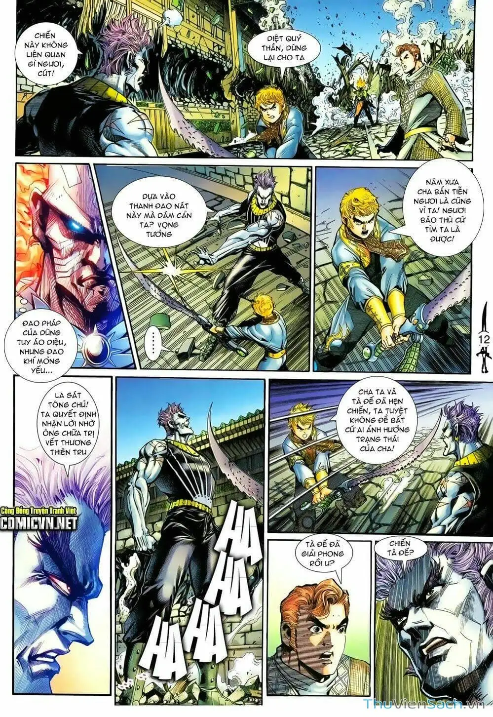 Truyện Tranh Thần Binh Huyền Kỳ 2 trang 2