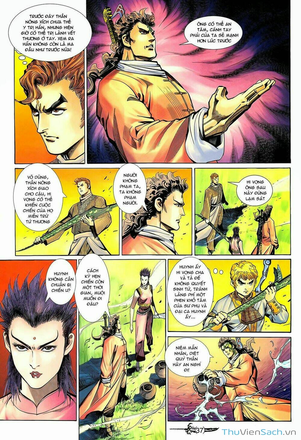Truyện Tranh Thần Binh Huyền Kỳ 2 trang 2