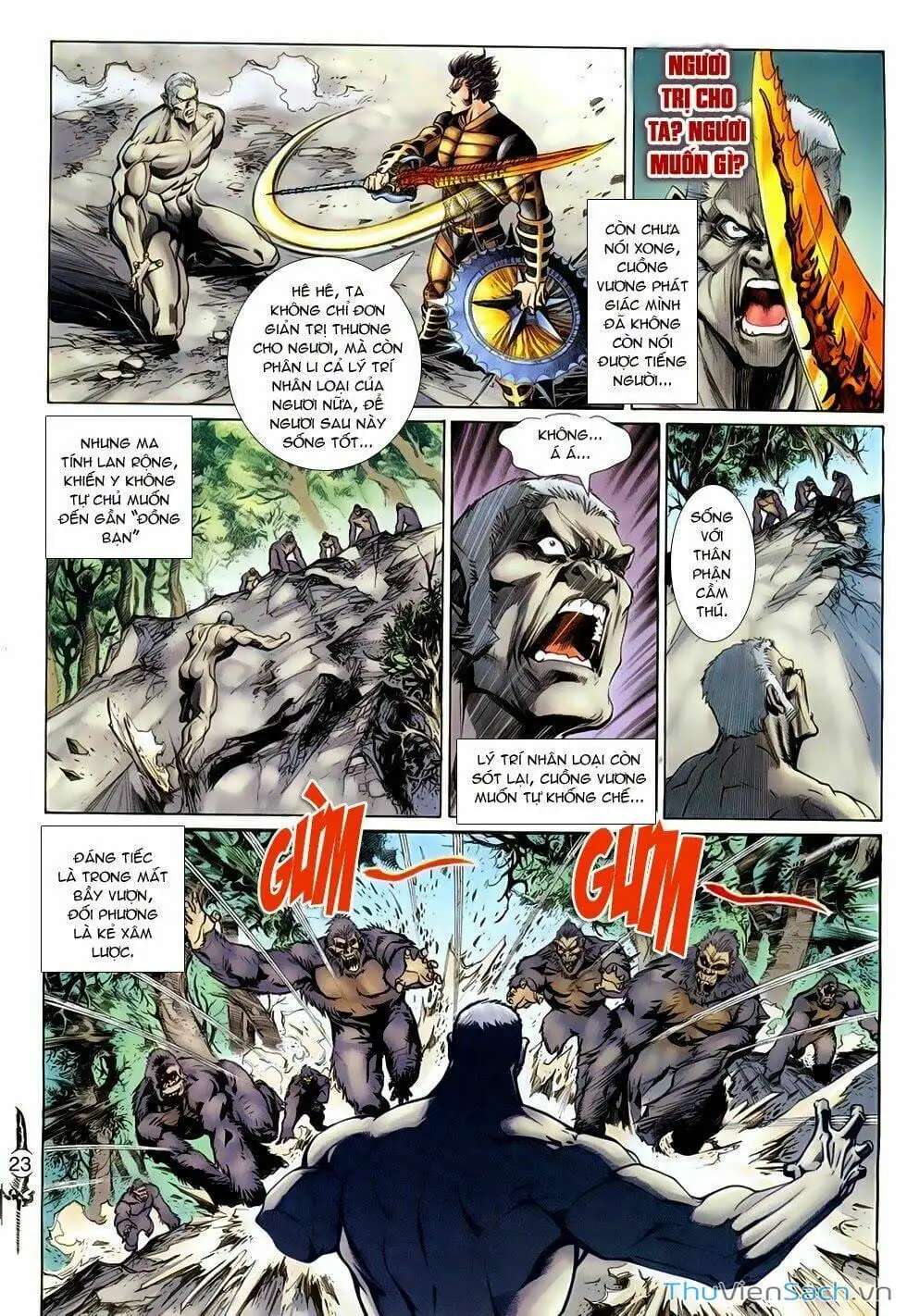 Truyện Tranh Thần Binh Huyền Kỳ 2 trang 2