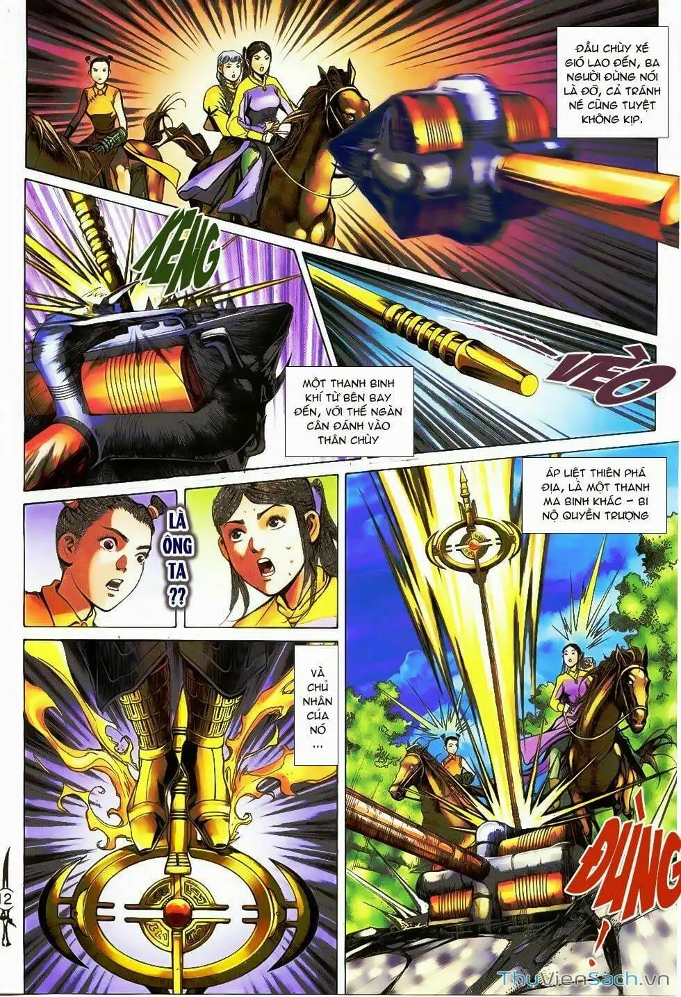 Truyện Tranh Thần Binh Huyền Kỳ 2 trang 2