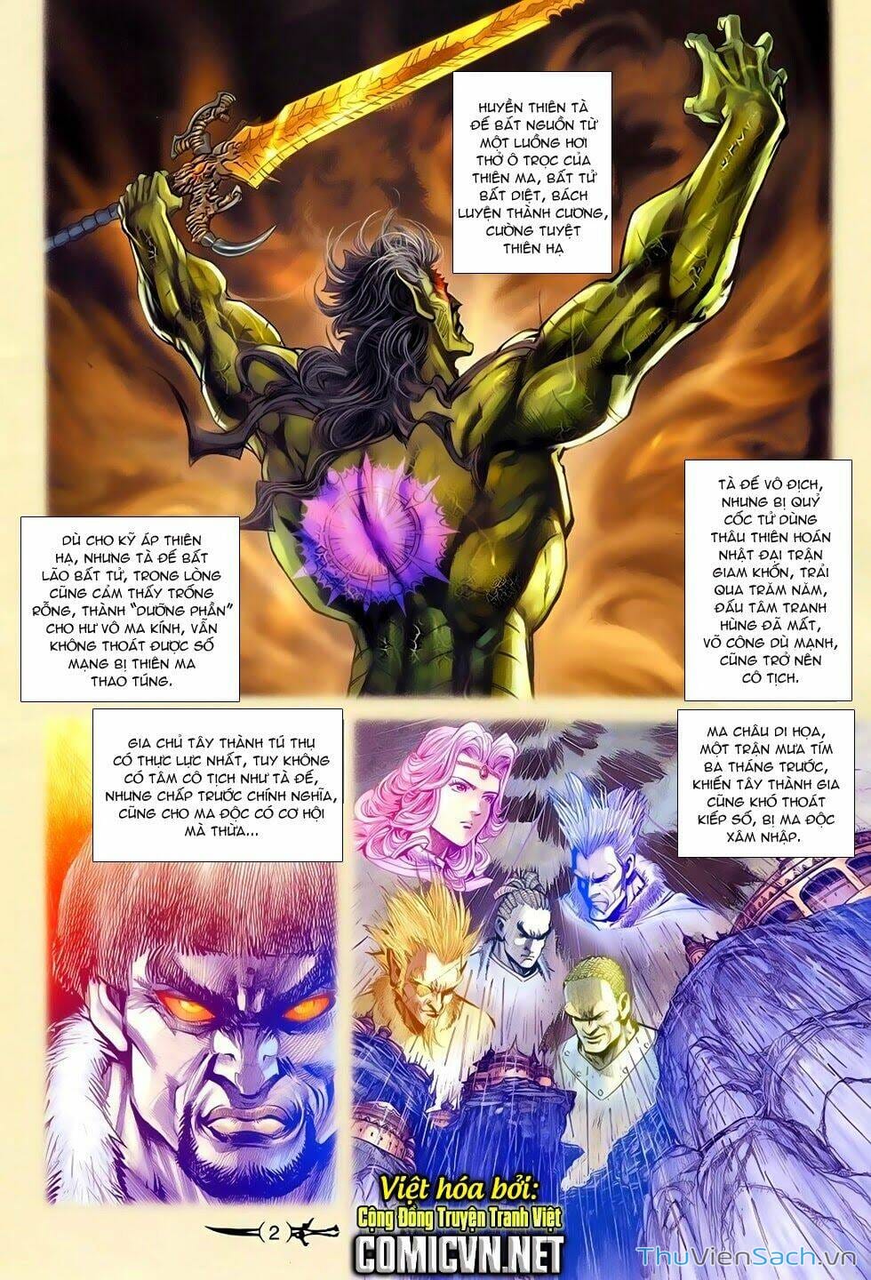 Truyện Tranh Thần Binh Huyền Kỳ 2 trang 2