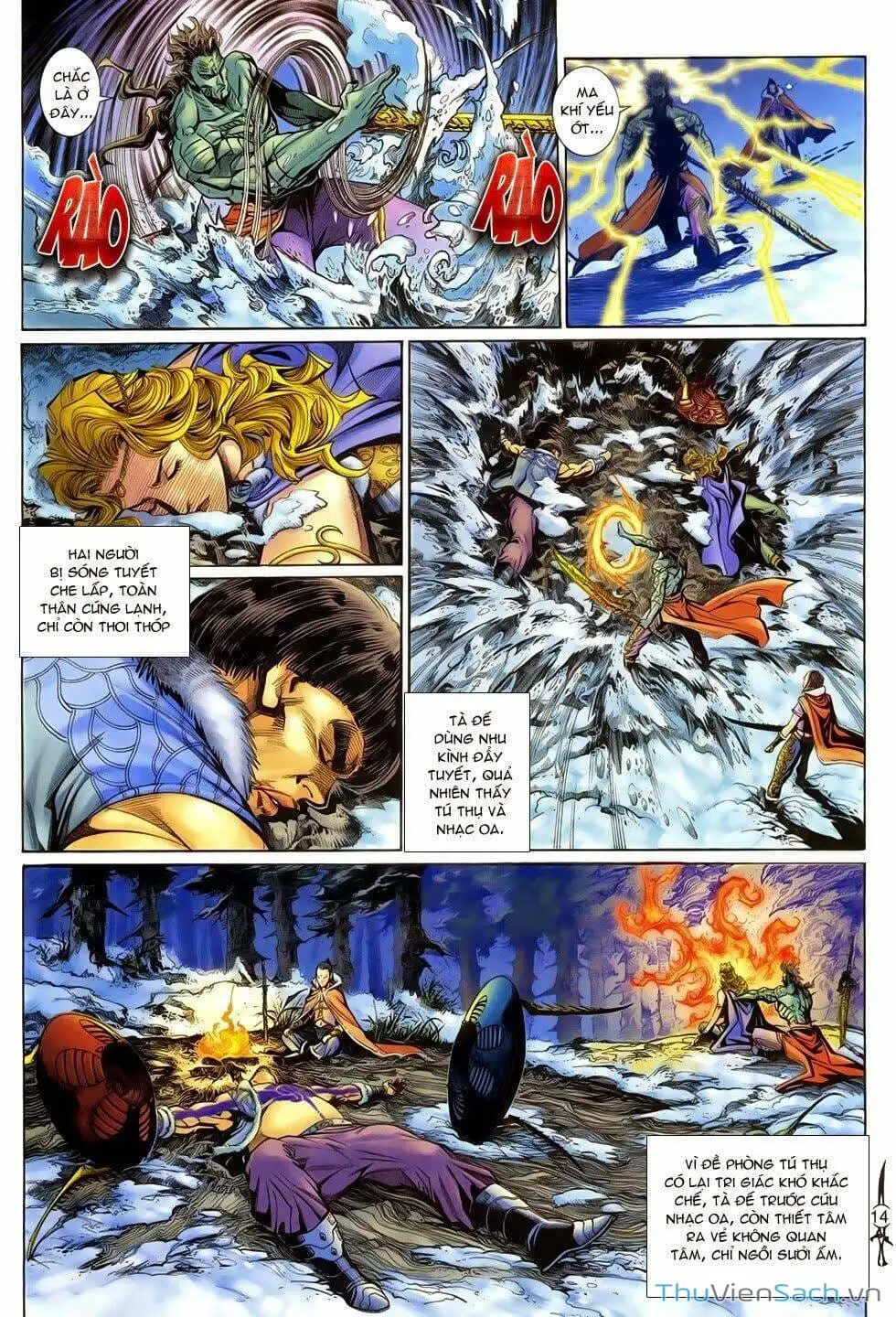 Truyện Tranh Thần Binh Huyền Kỳ 2 trang 2