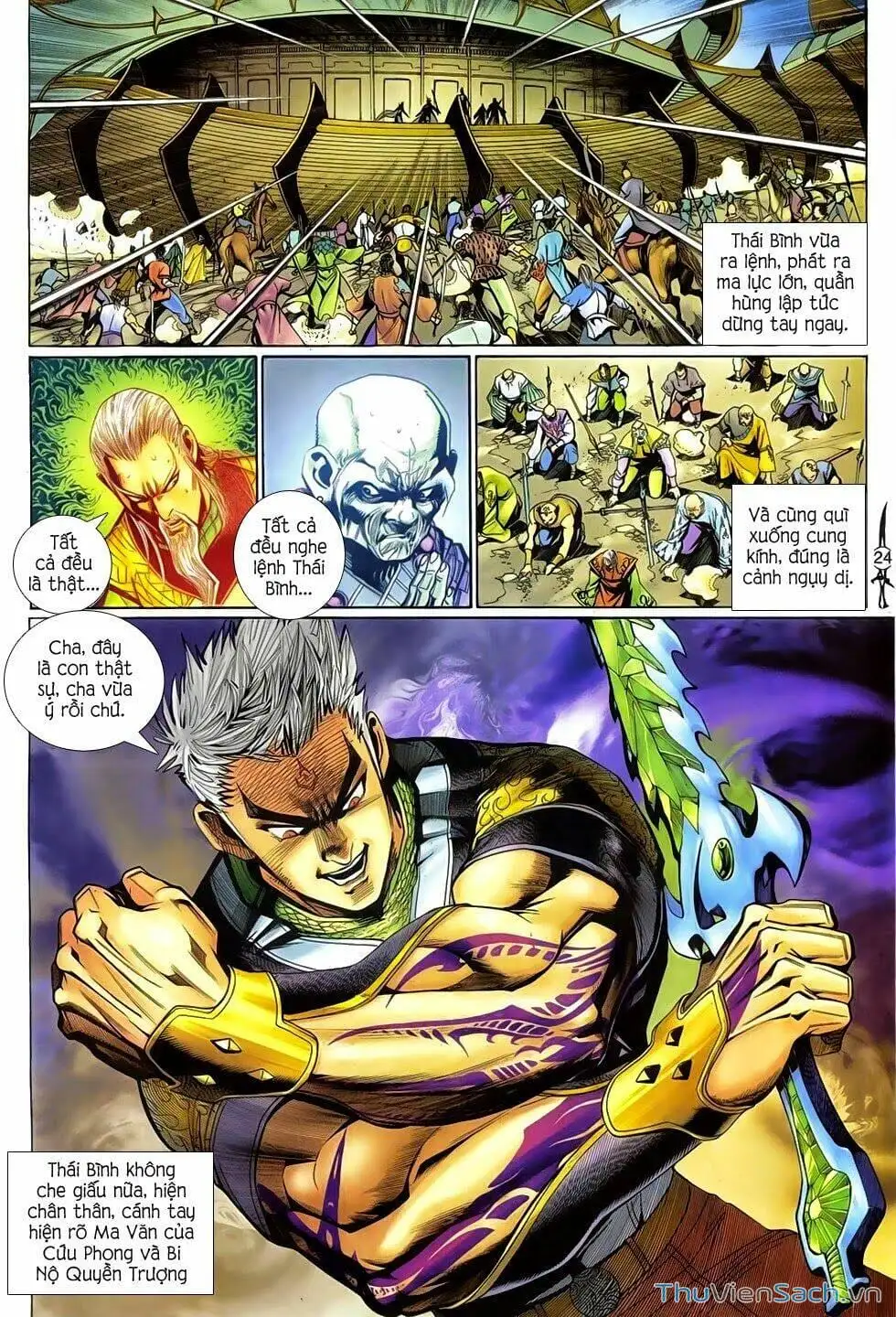 Truyện Tranh Thần Binh Huyền Kỳ 2 trang 2