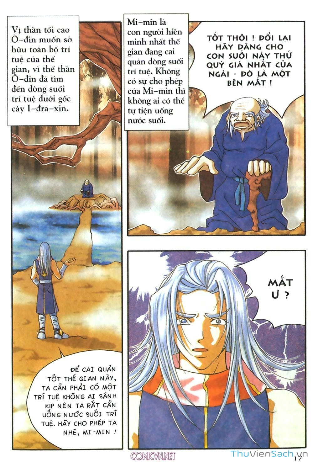 Truyện Tranh Thần Thoại Bắc Âu - Thế Giới Các Vị Thần trang 2