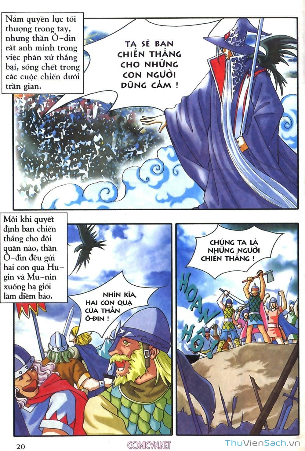 Truyện Tranh Thần Thoại Bắc Âu - Thế Giới Các Vị Thần trang 2