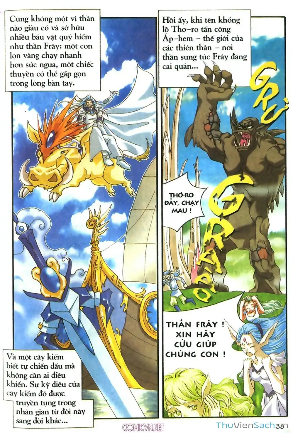 Truyện Tranh Thần Thoại Bắc Âu - Thế Giới Các Vị Thần trang 2