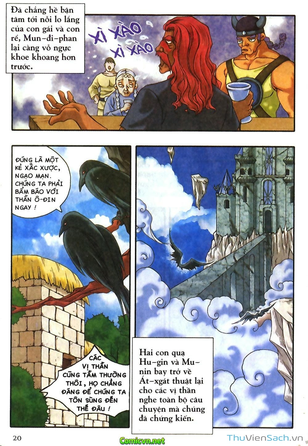 Truyện Tranh Thần Thoại Bắc Âu - Thế Giới Các Vị Thần trang 2