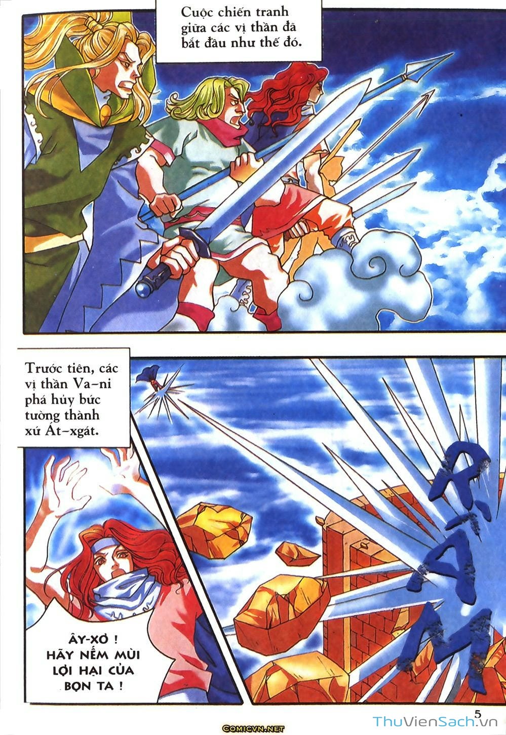 Truyện Tranh Thần Thoại Bắc Âu - Thế Giới Các Vị Thần trang 2