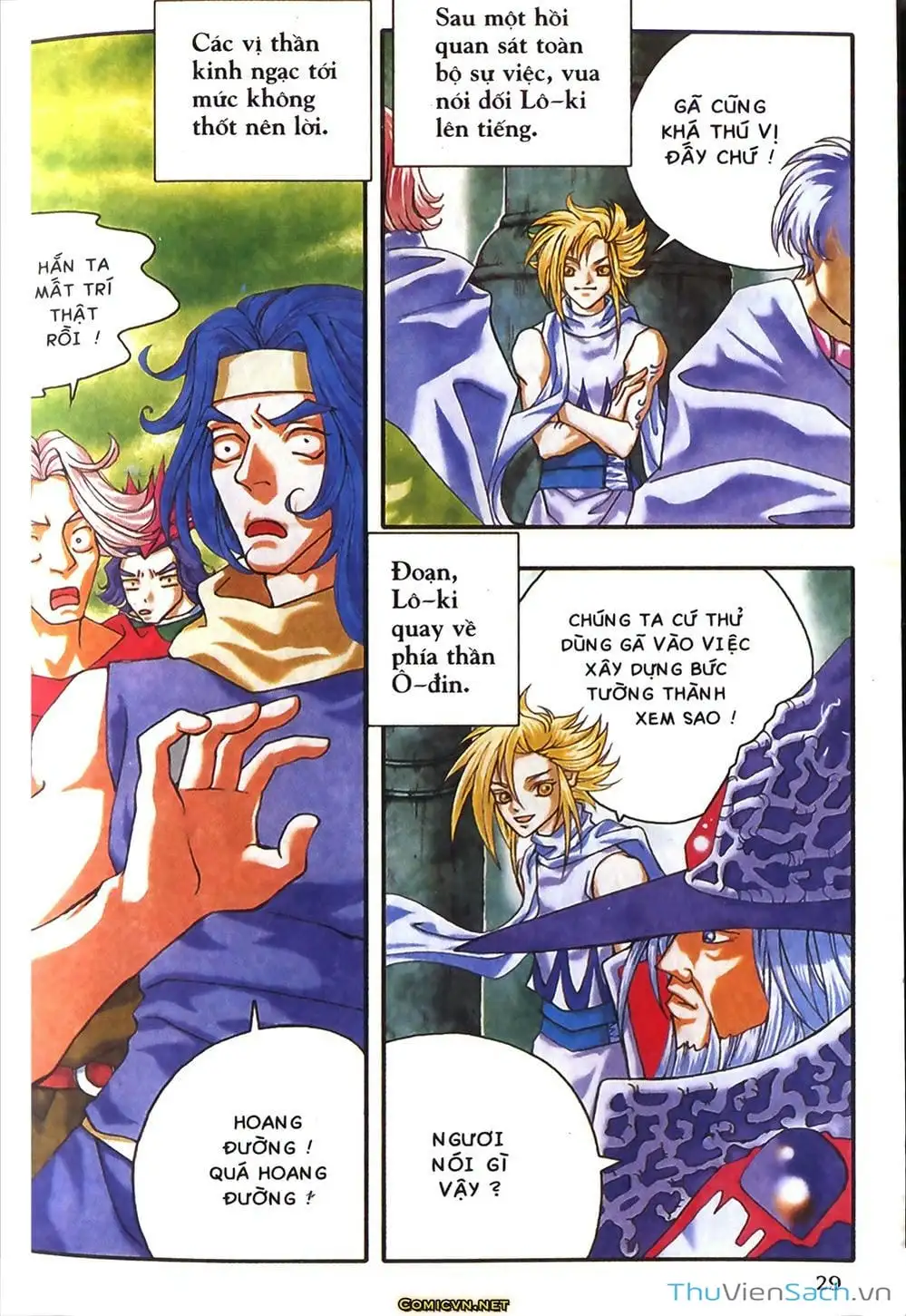 Truyện Tranh Thần Thoại Bắc Âu - Thế Giới Các Vị Thần trang 2