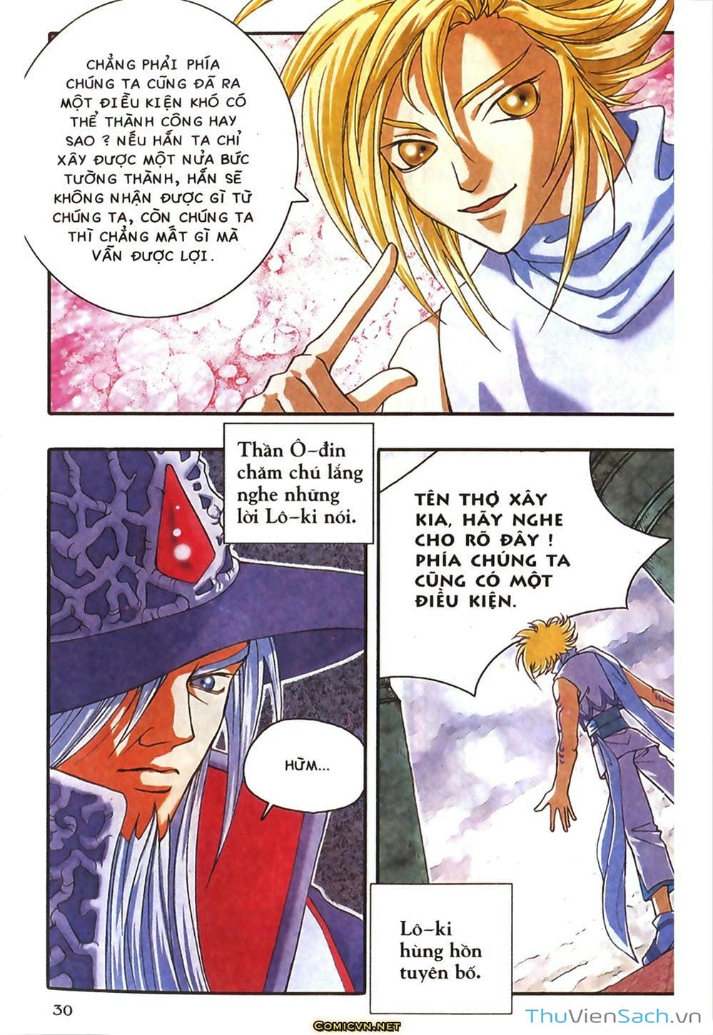 Truyện Tranh Thần Thoại Bắc Âu - Thế Giới Các Vị Thần trang 2