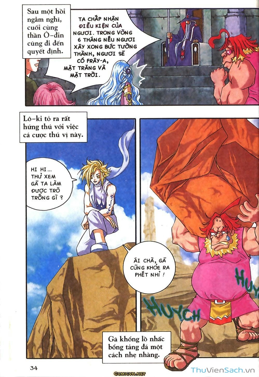 Truyện Tranh Thần Thoại Bắc Âu - Thế Giới Các Vị Thần trang 2