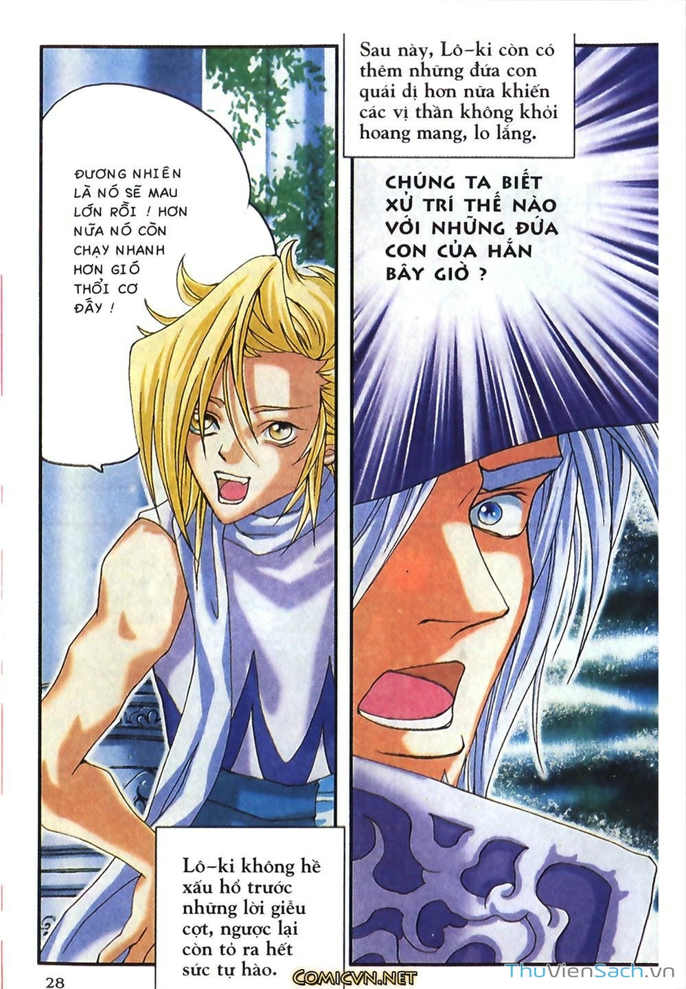 Truyện Tranh Thần Thoại Bắc Âu - Thế Giới Các Vị Thần trang 2