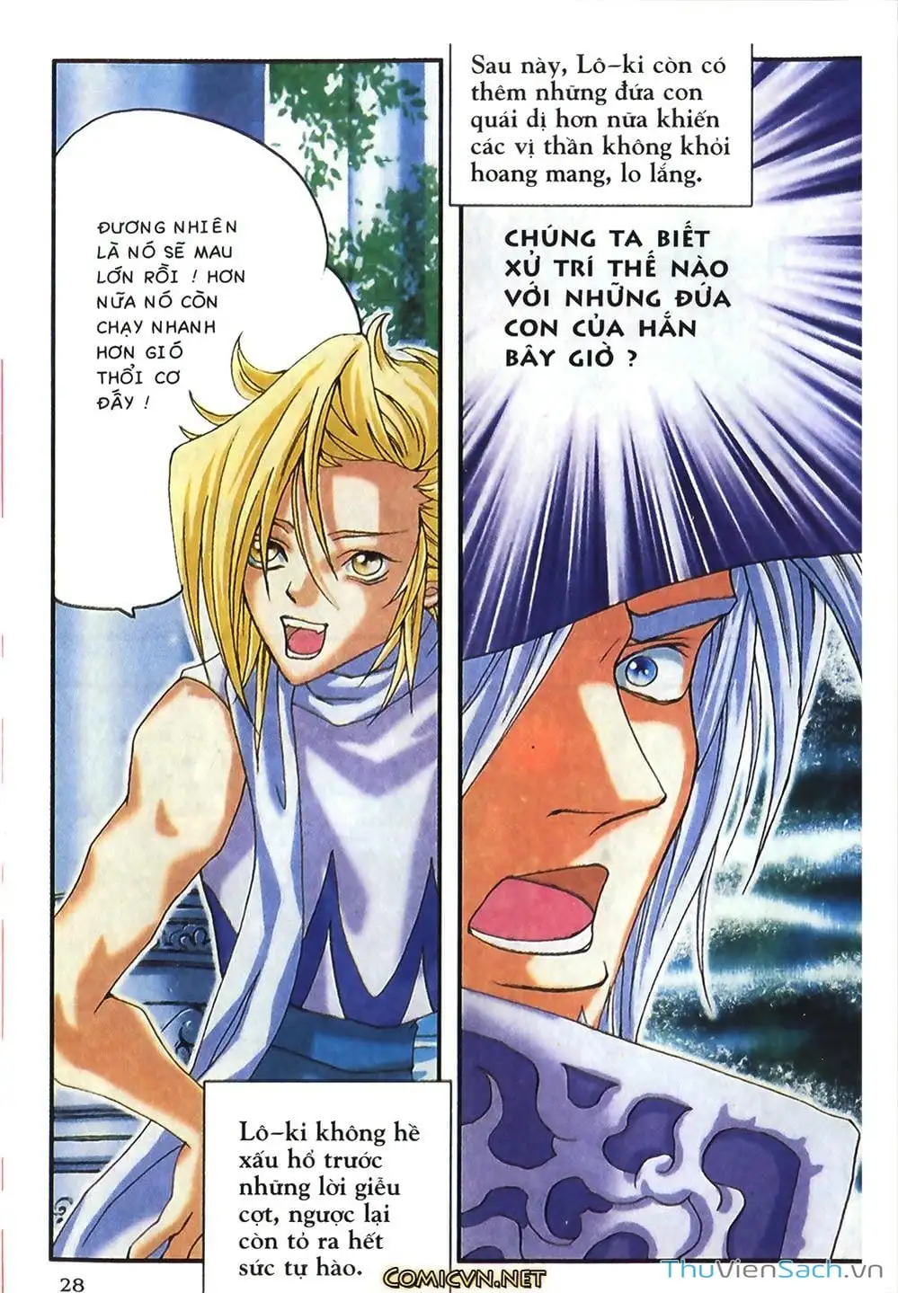 Truyện Tranh Thần Thoại Bắc Âu - Thế Giới Các Vị Thần trang 2