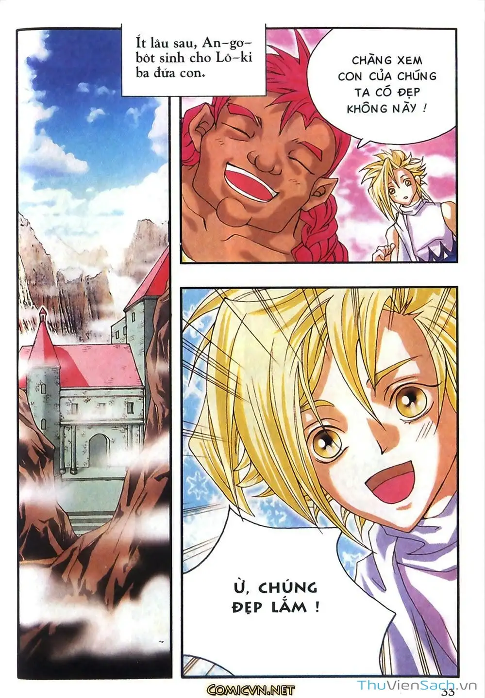 Truyện Tranh Thần Thoại Bắc Âu - Thế Giới Các Vị Thần trang 2