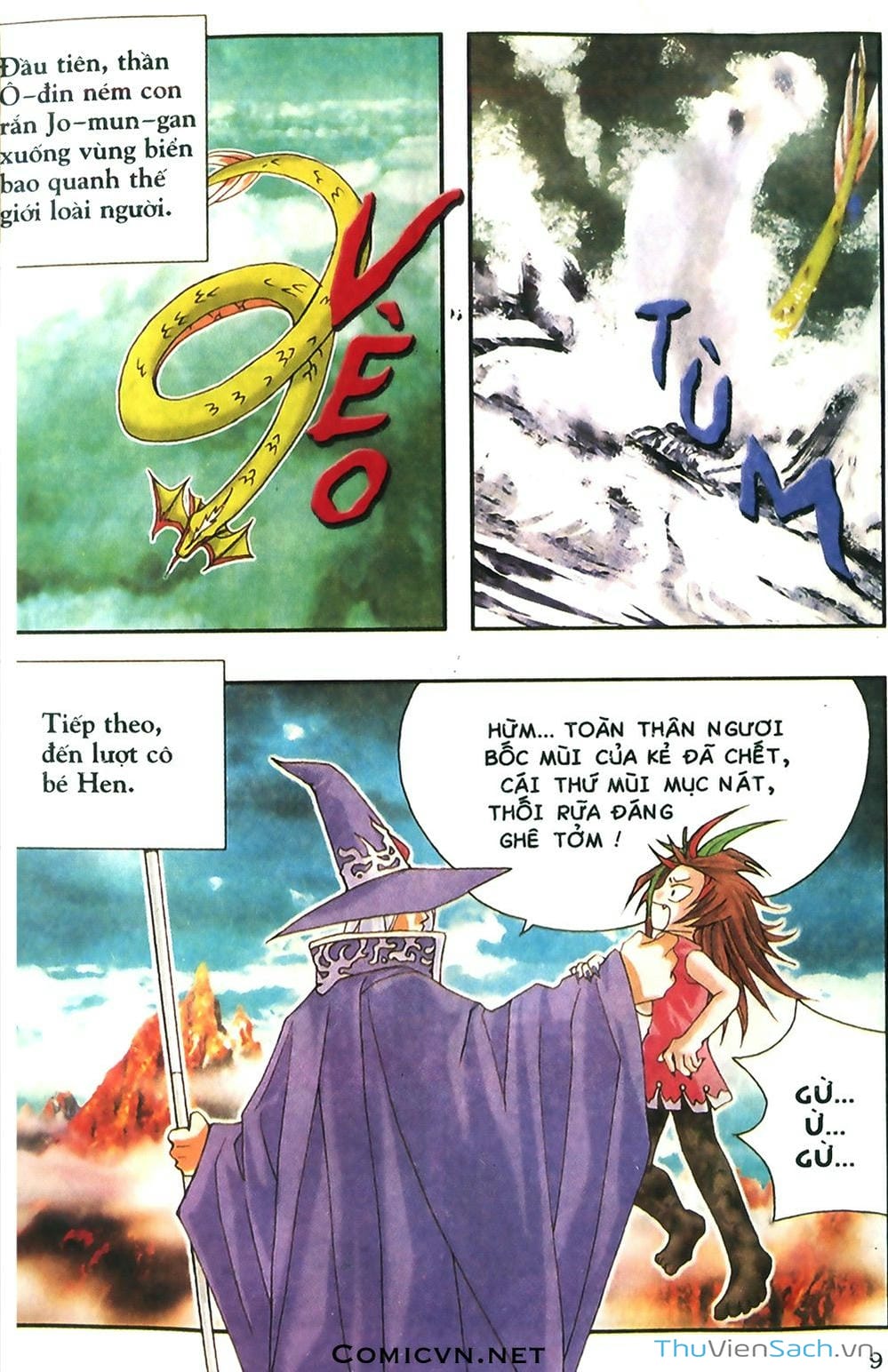 Truyện Tranh Thần Thoại Bắc Âu - Thế Giới Các Vị Thần trang 2