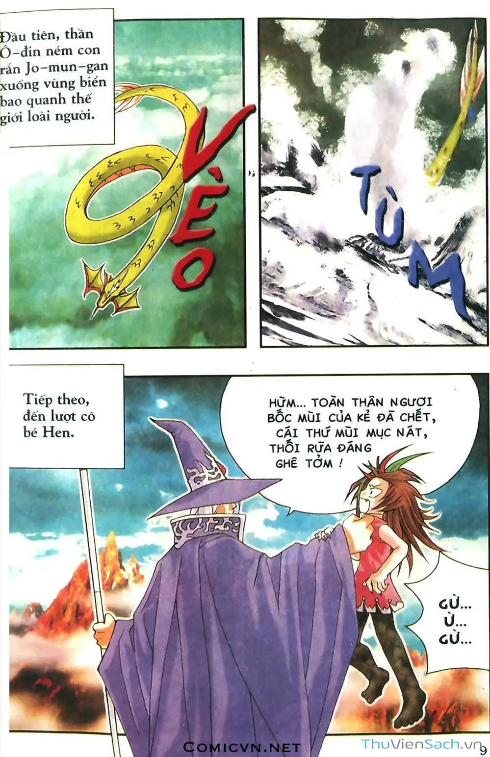 Truyện Tranh Thần Thoại Bắc Âu - Thế Giới Các Vị Thần trang 2