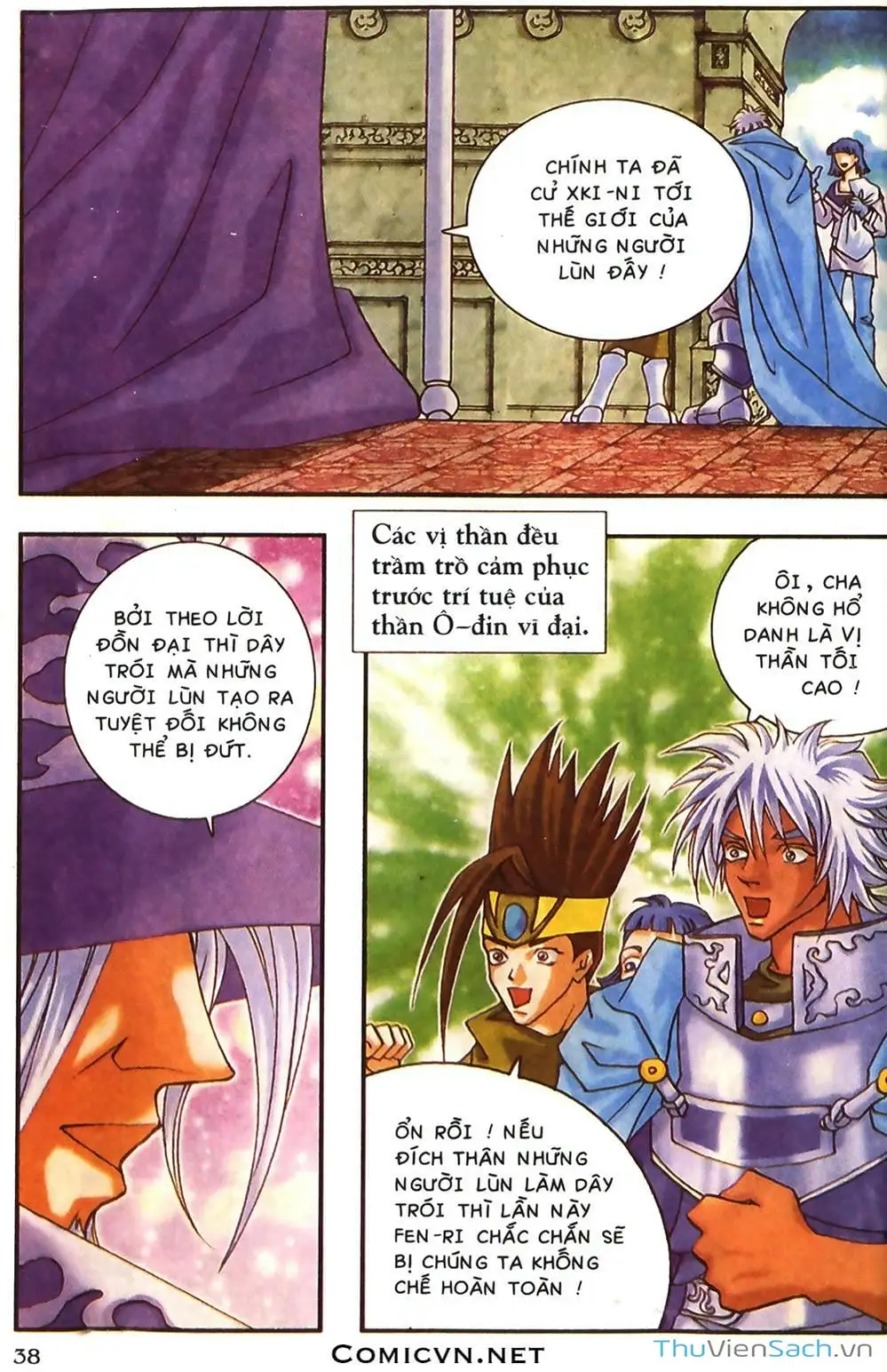 Truyện Tranh Thần Thoại Bắc Âu - Thế Giới Các Vị Thần trang 2