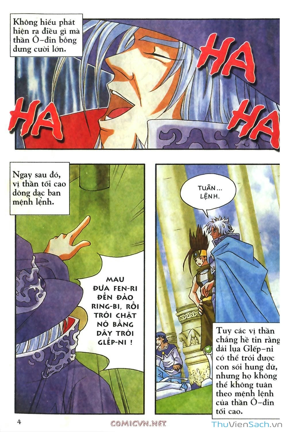 Truyện Tranh Thần Thoại Bắc Âu - Thế Giới Các Vị Thần trang 2