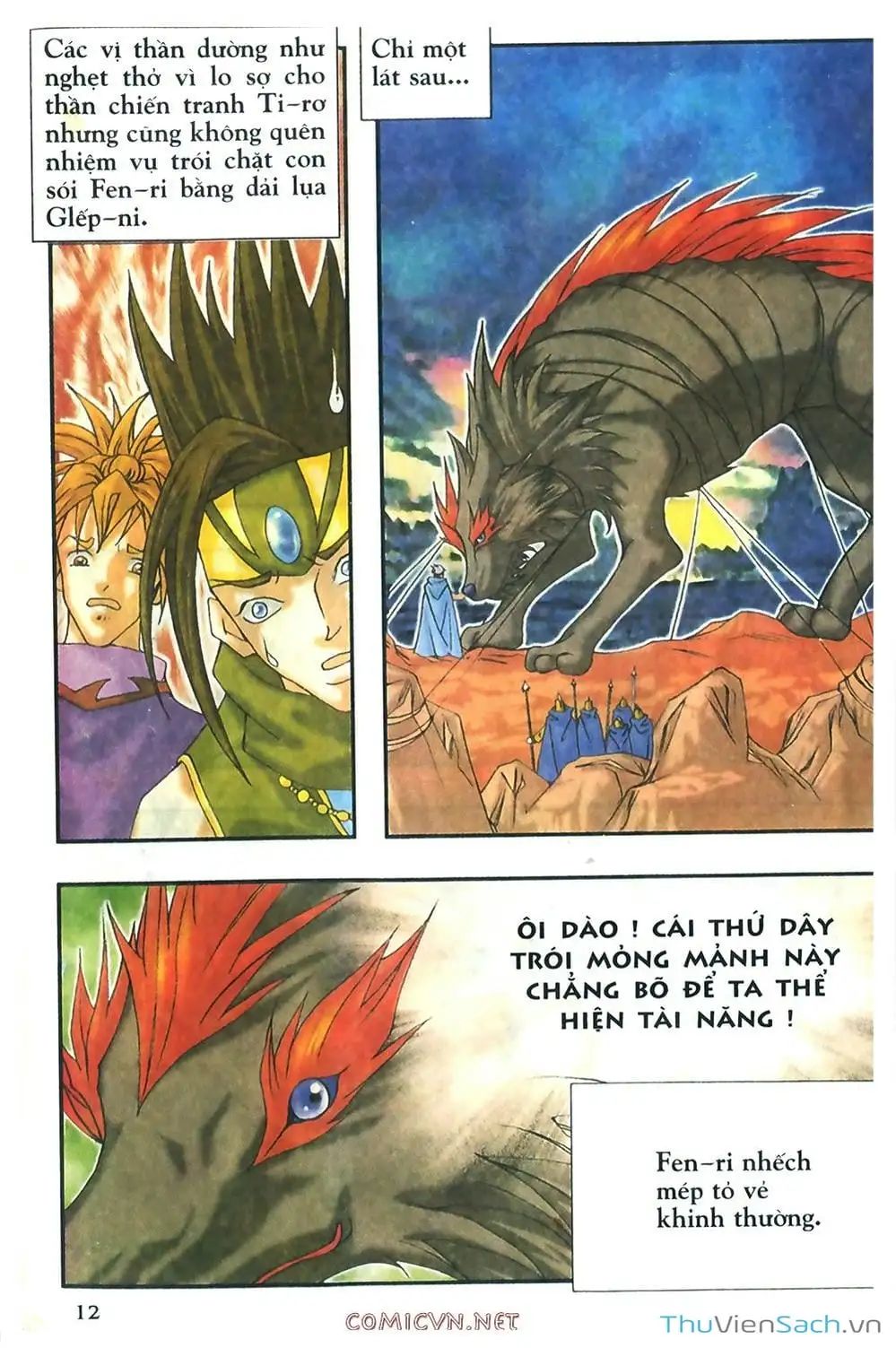 Truyện Tranh Thần Thoại Bắc Âu - Thế Giới Các Vị Thần trang 2