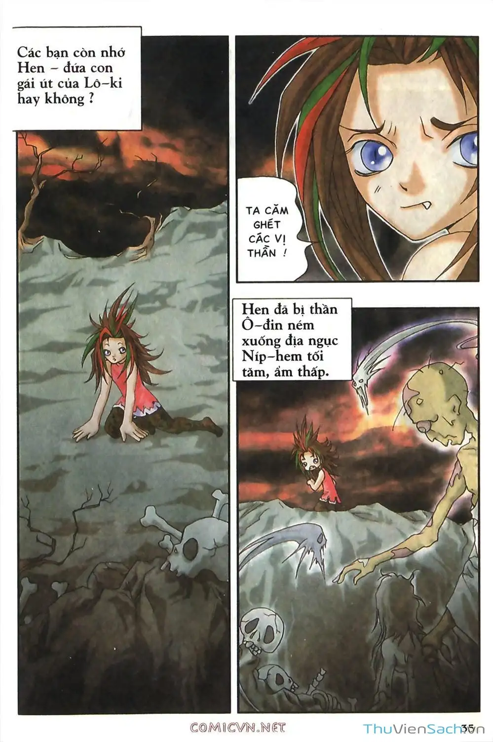 Truyện Tranh Thần Thoại Bắc Âu - Thế Giới Các Vị Thần trang 2