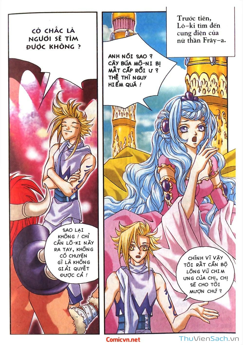 Truyện Tranh Thần Thoại Bắc Âu - Thế Giới Các Vị Thần trang 2