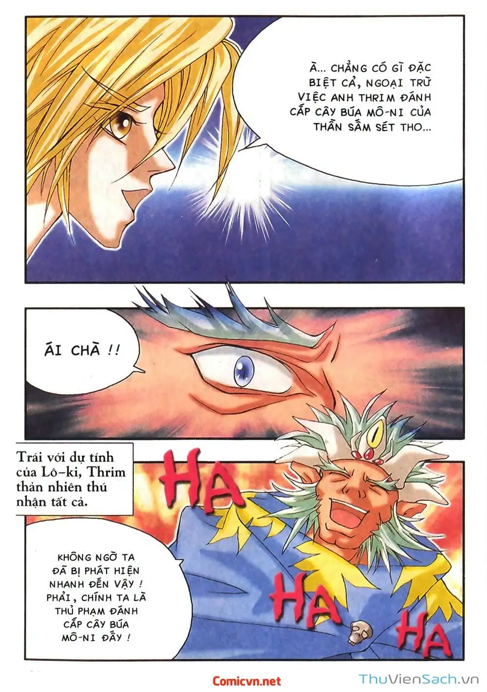 Truyện Tranh Thần Thoại Bắc Âu - Thế Giới Các Vị Thần trang 2