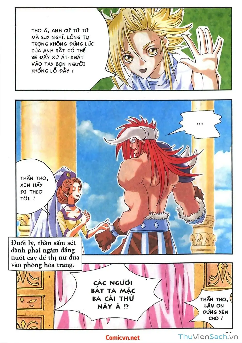 Truyện Tranh Thần Thoại Bắc Âu - Thế Giới Các Vị Thần trang 2