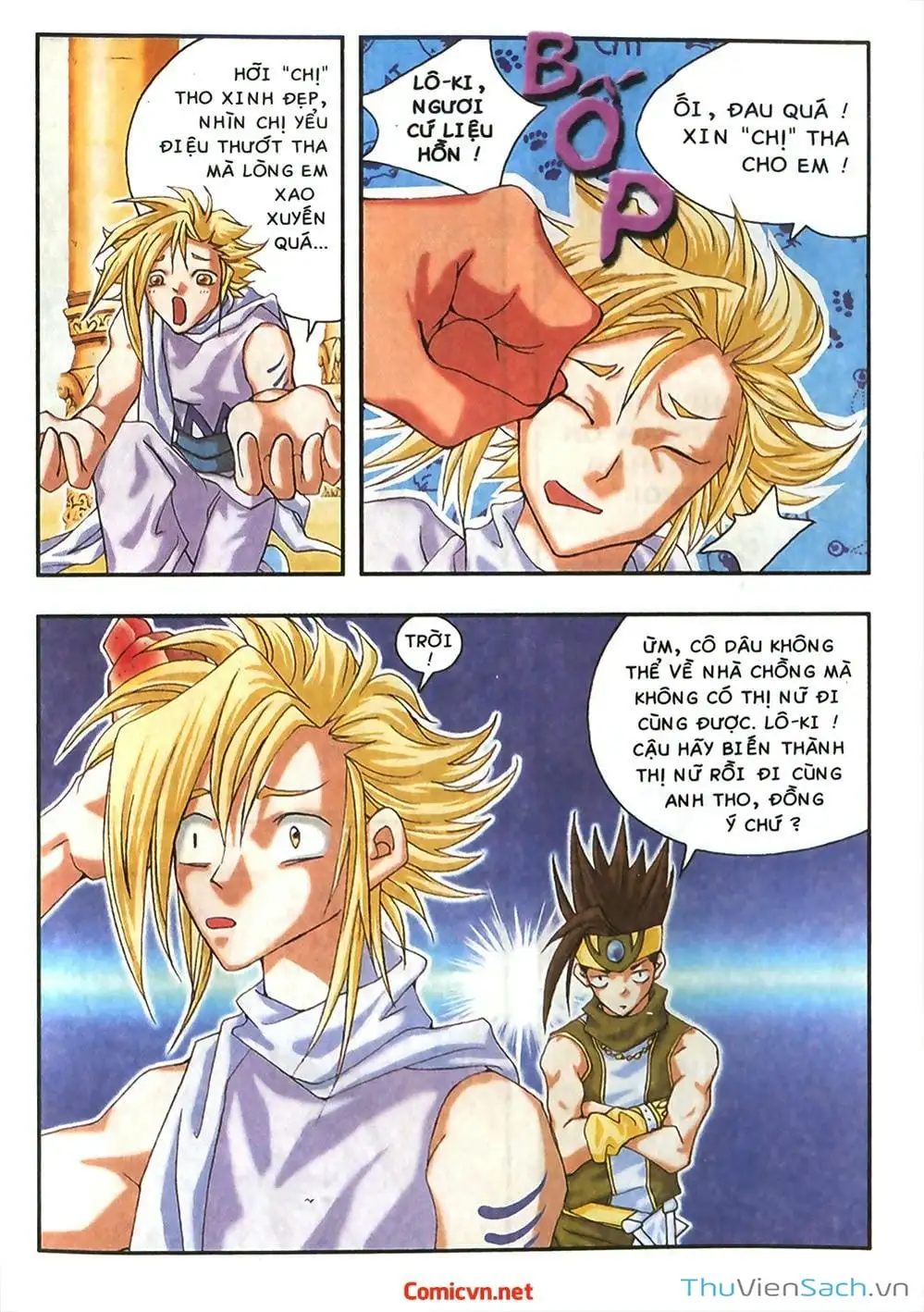 Truyện Tranh Thần Thoại Bắc Âu - Thế Giới Các Vị Thần trang 2