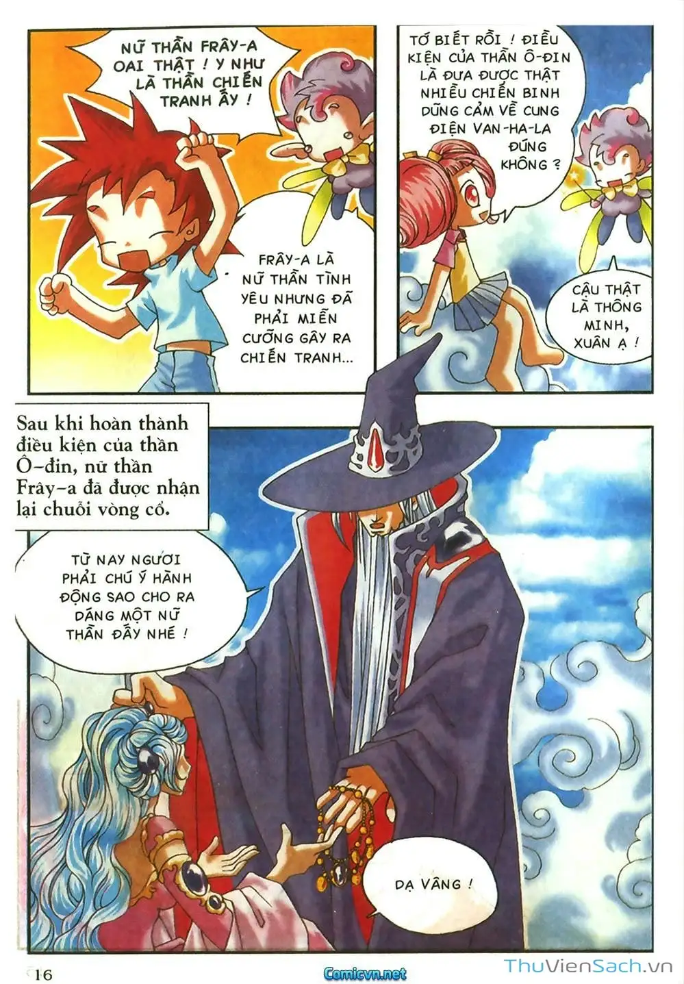Truyện Tranh Thần Thoại Bắc Âu - Thế Giới Các Vị Thần trang 2