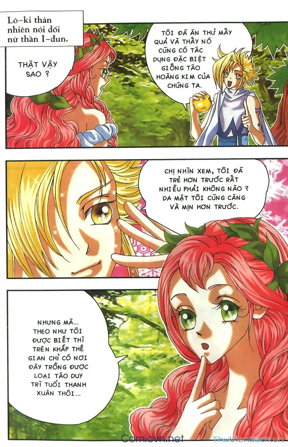 Truyện Tranh Thần Thoại Bắc Âu - Thế Giới Các Vị Thần trang 2