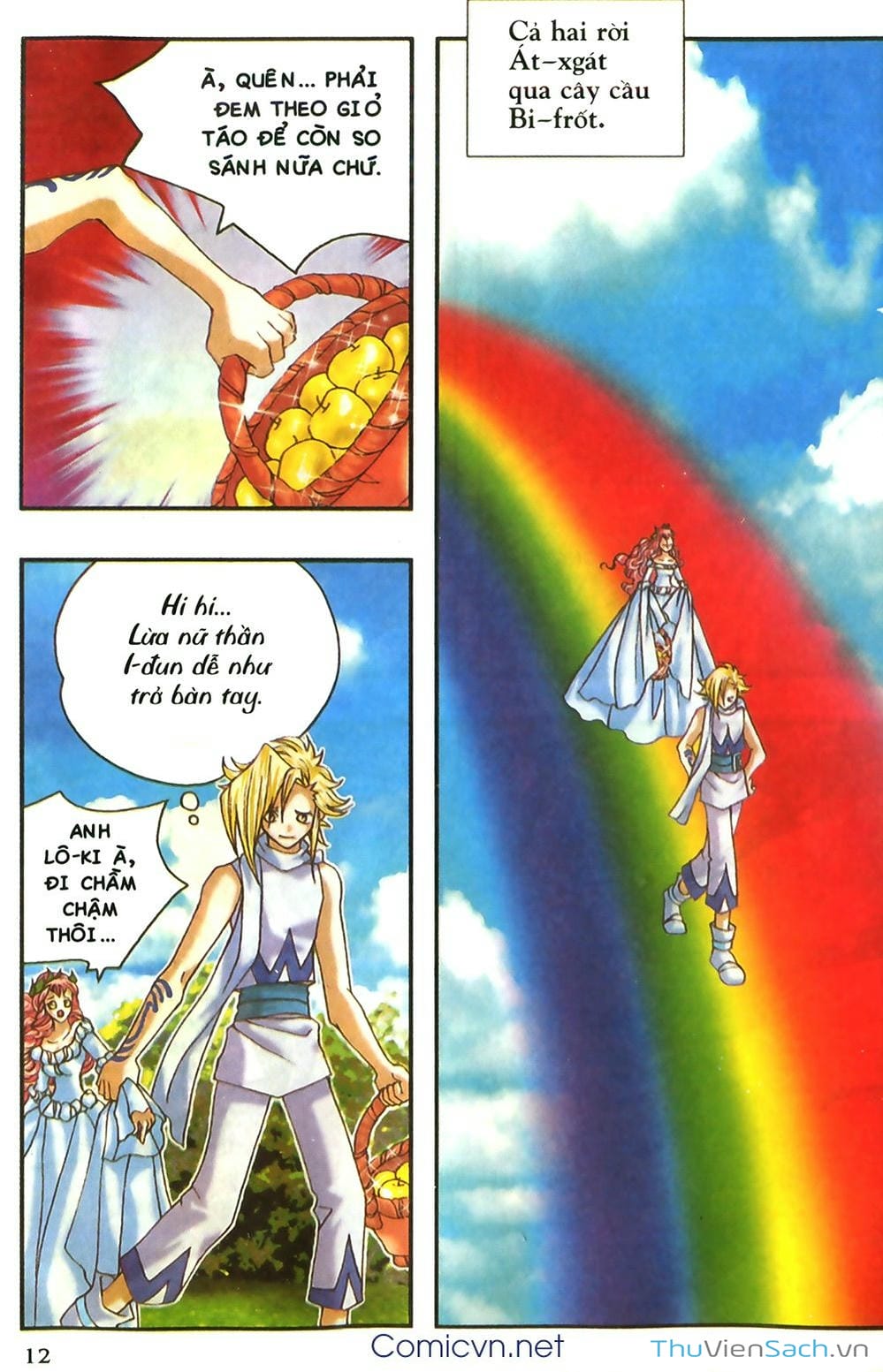 Truyện Tranh Thần Thoại Bắc Âu - Thế Giới Các Vị Thần trang 2