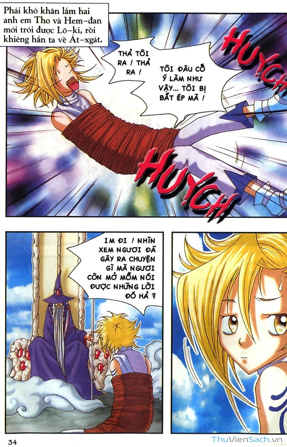 Truyện Tranh Thần Thoại Bắc Âu - Thế Giới Các Vị Thần trang 2