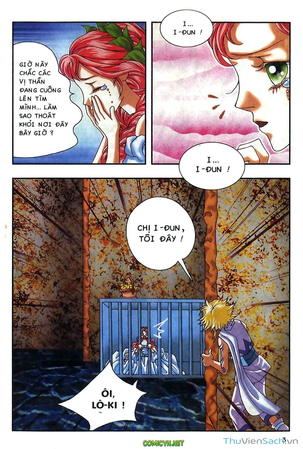 Truyện Tranh Thần Thoại Bắc Âu - Thế Giới Các Vị Thần trang 2