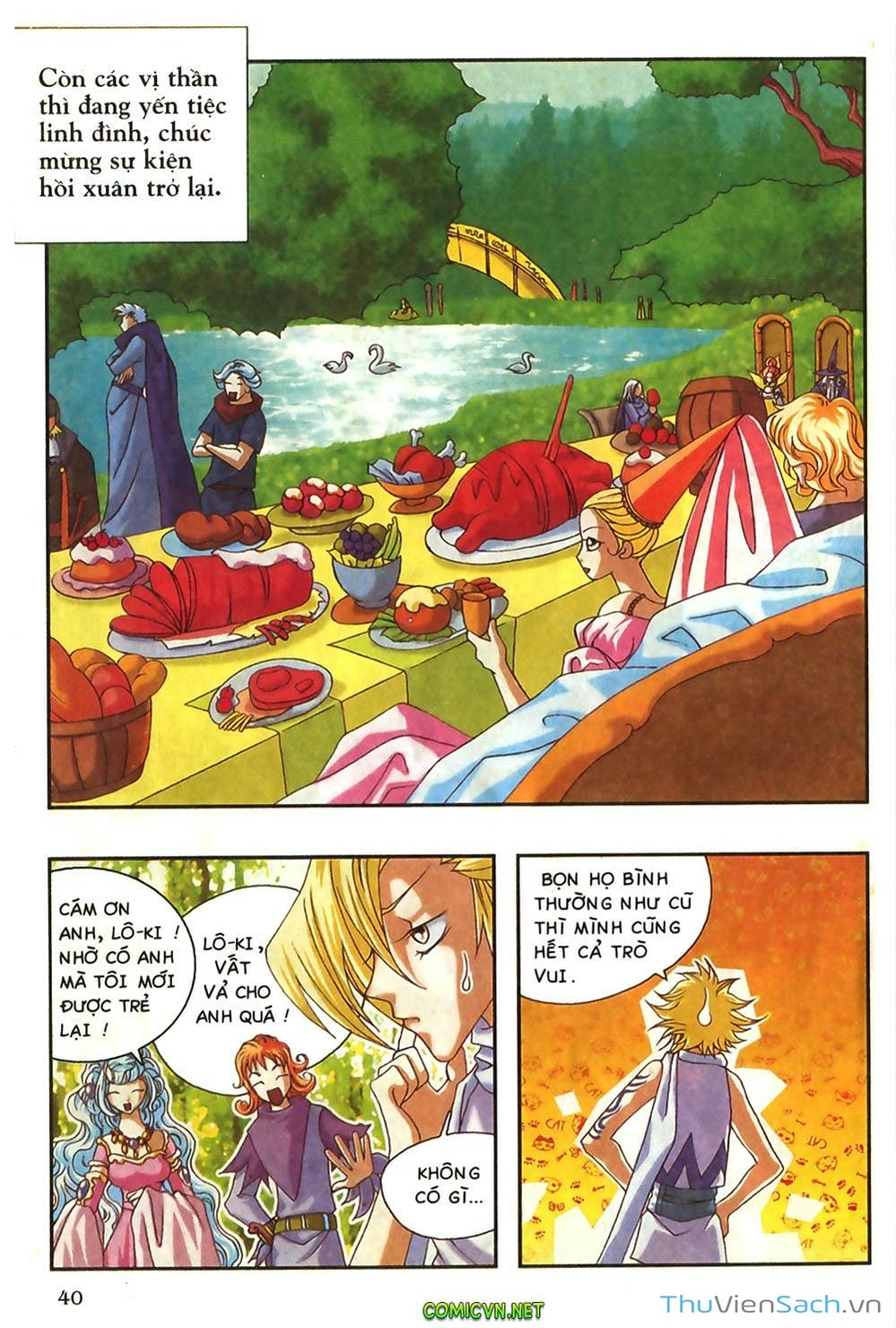 Truyện Tranh Thần Thoại Bắc Âu - Thế Giới Các Vị Thần trang 2