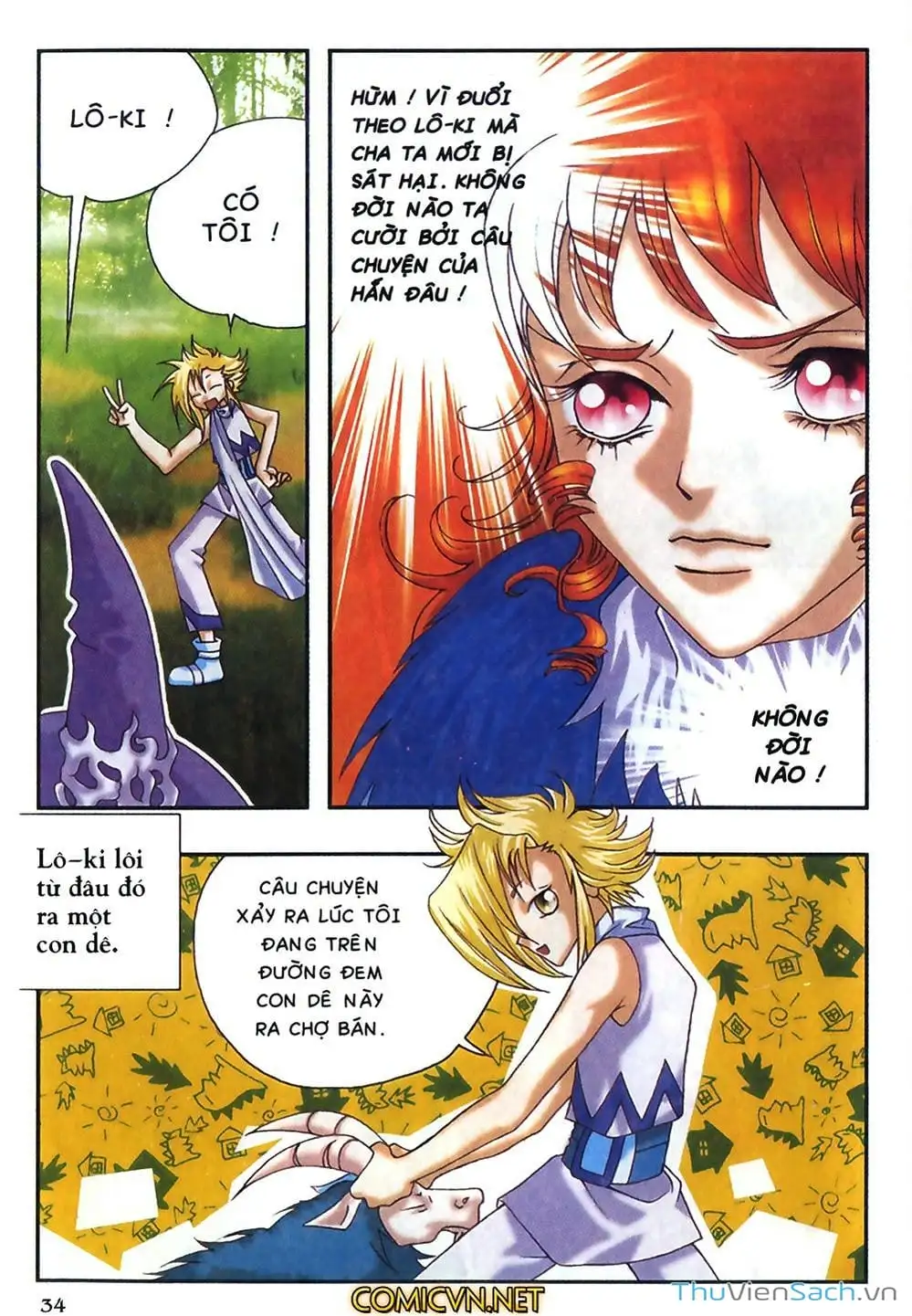 Truyện Tranh Thần Thoại Bắc Âu - Thế Giới Các Vị Thần trang 2