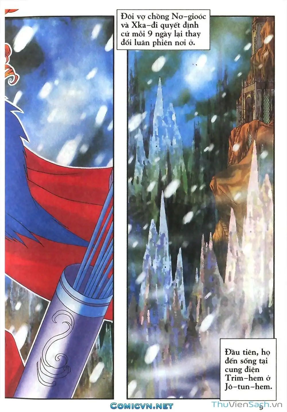 Truyện Tranh Thần Thoại Bắc Âu - Thế Giới Các Vị Thần trang 2