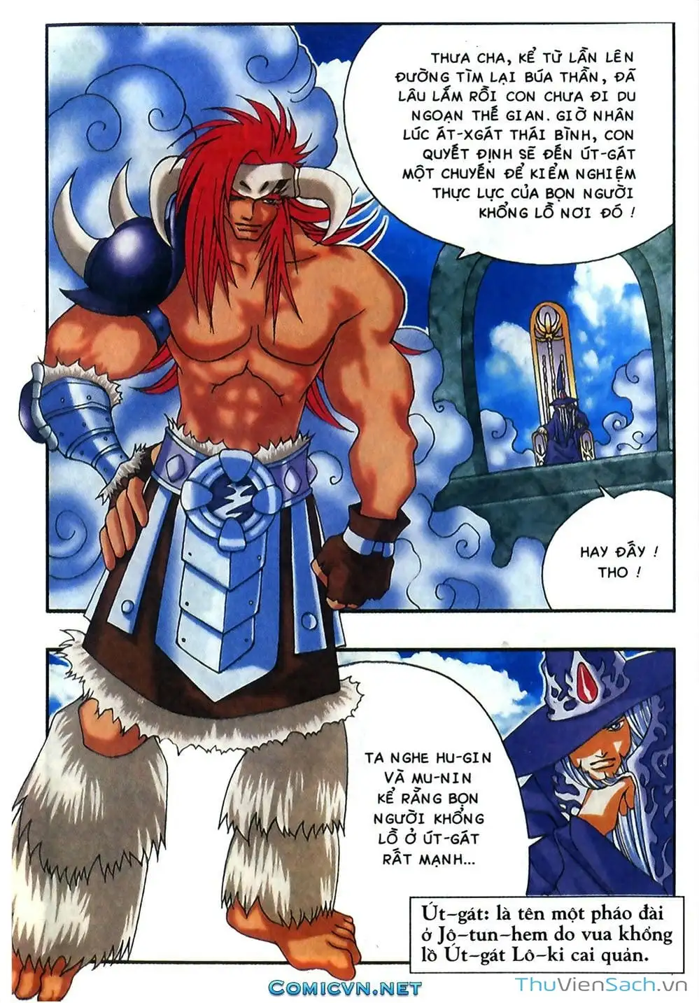 Truyện Tranh Thần Thoại Bắc Âu - Thế Giới Các Vị Thần trang 2