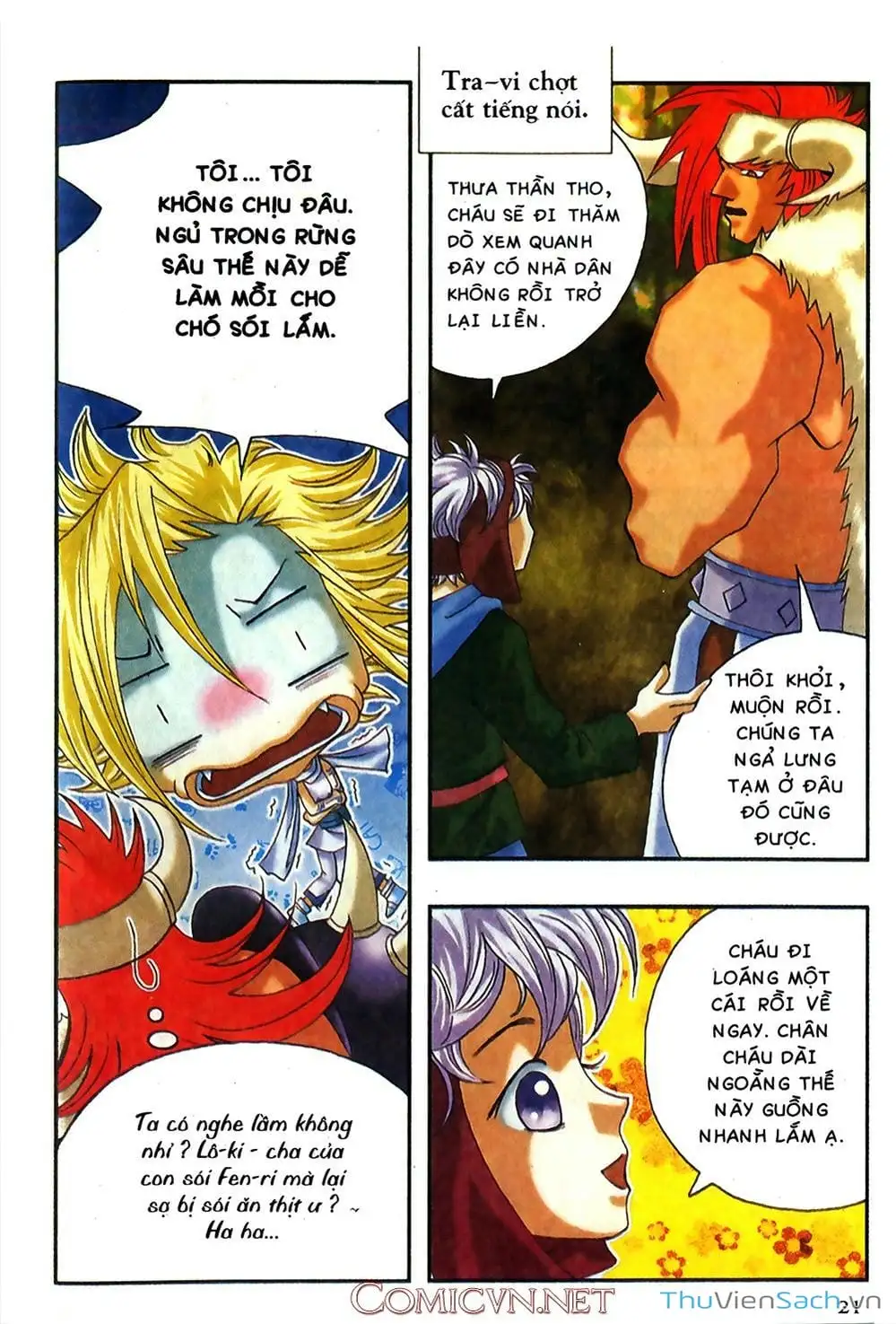 Truyện Tranh Thần Thoại Bắc Âu - Thế Giới Các Vị Thần trang 2