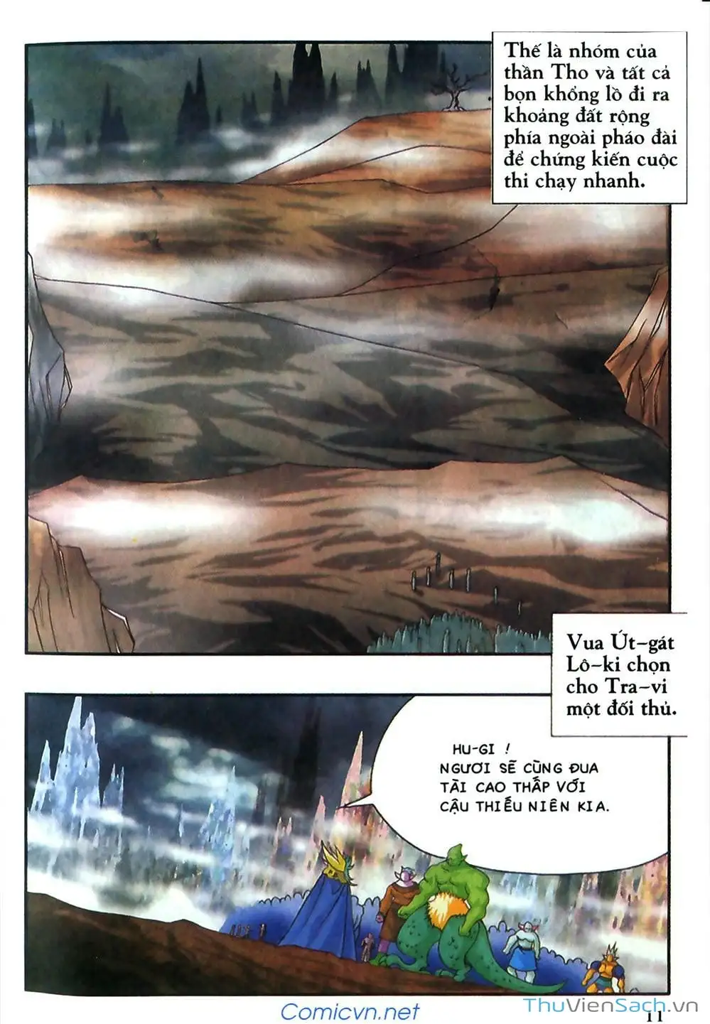 Truyện Tranh Thần Thoại Bắc Âu - Thế Giới Các Vị Thần trang 2