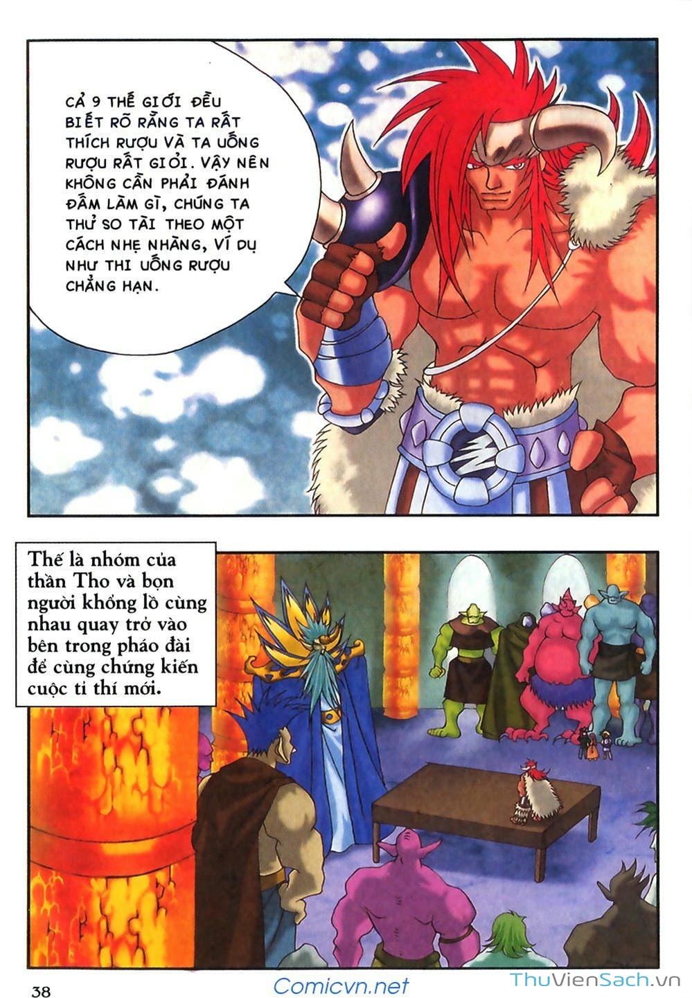 Truyện Tranh Thần Thoại Bắc Âu - Thế Giới Các Vị Thần trang 2