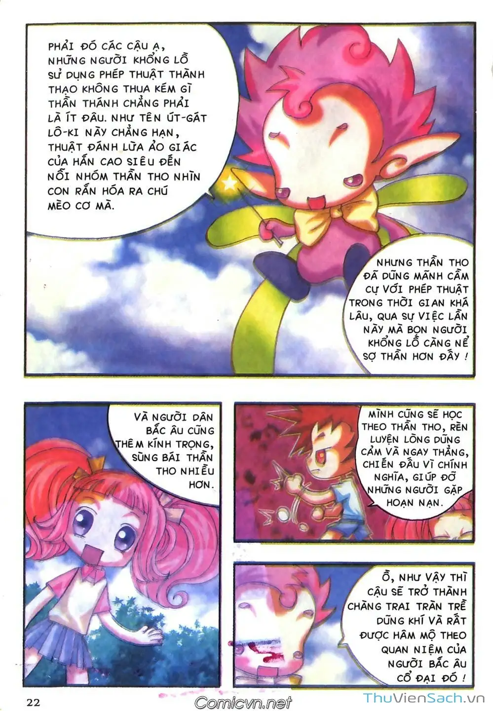 Truyện Tranh Thần Thoại Bắc Âu - Thế Giới Các Vị Thần trang 2