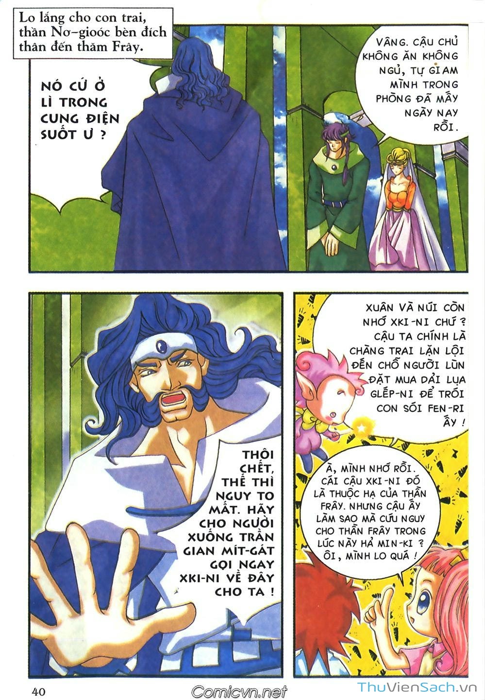 Truyện Tranh Thần Thoại Bắc Âu - Thế Giới Các Vị Thần trang 2