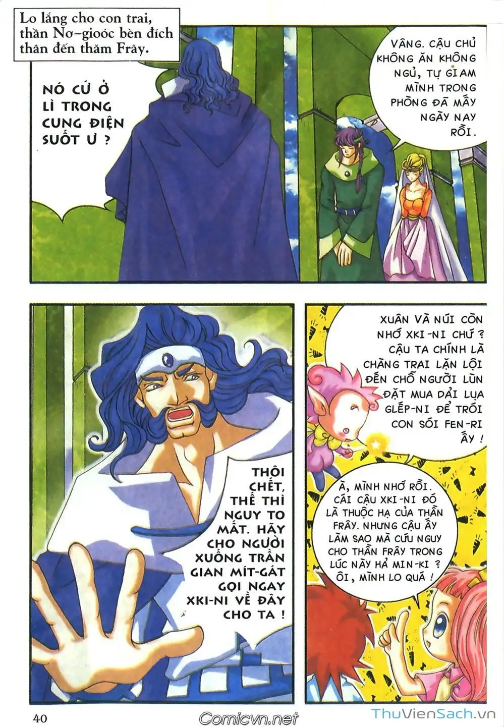 Truyện Tranh Thần Thoại Bắc Âu - Thế Giới Các Vị Thần trang 2