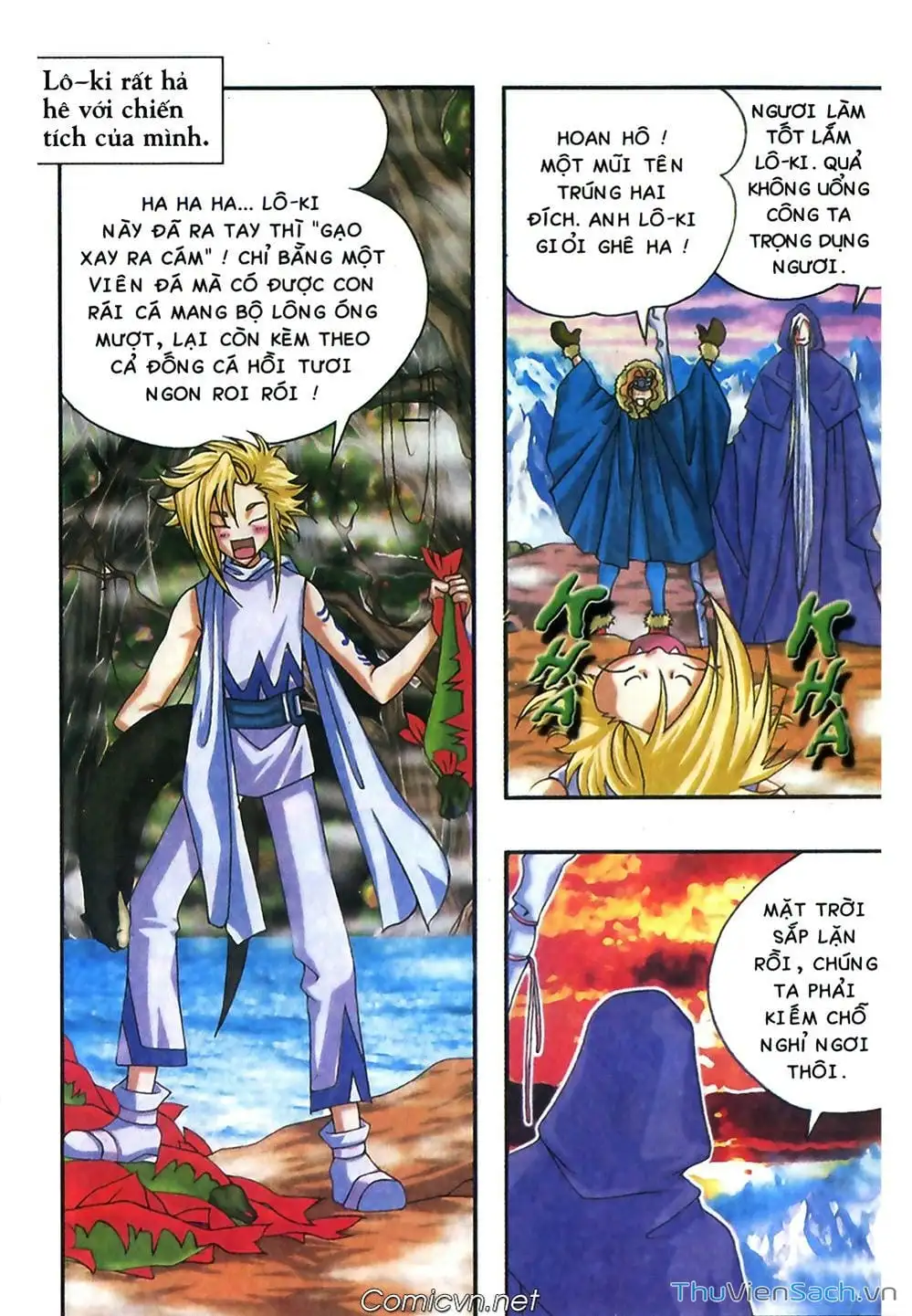 Truyện Tranh Thần Thoại Bắc Âu - Thế Giới Các Vị Thần trang 2