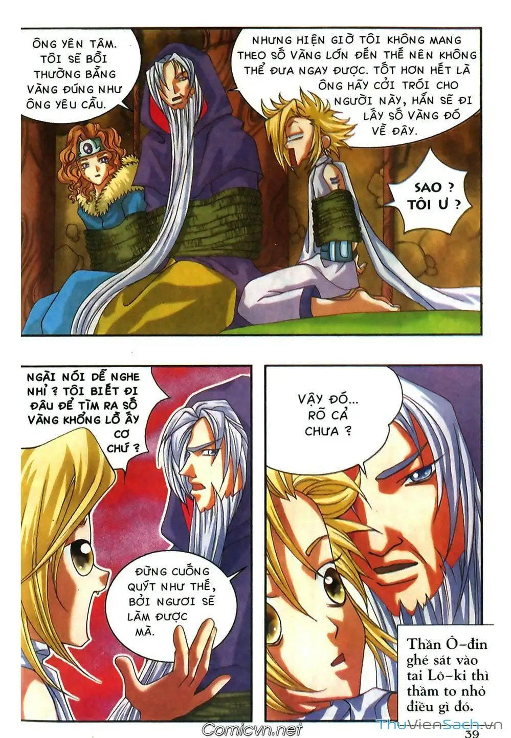 Truyện Tranh Thần Thoại Bắc Âu - Thế Giới Các Vị Thần trang 2