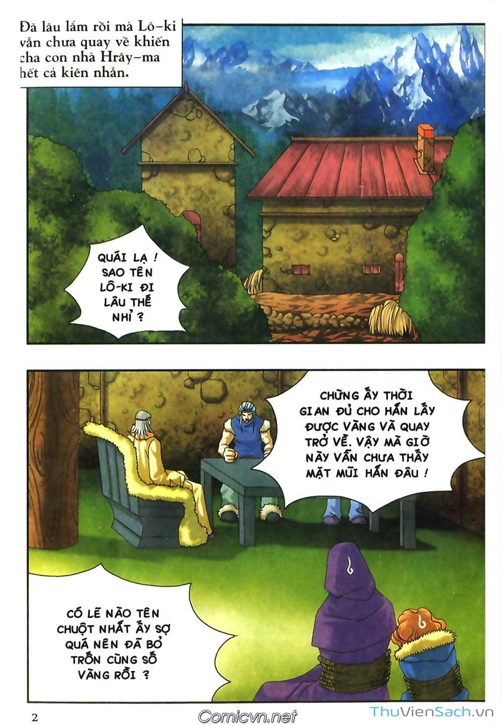 Truyện Tranh Thần Thoại Bắc Âu - Thế Giới Các Vị Thần trang 2